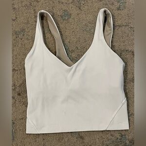 (0) lululemon align tank white